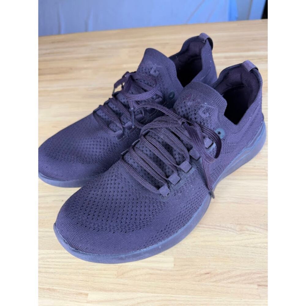 APL TechLoom Breeze Women's 8.5 Running Shoes Black Cherry 0618XC Sneakers